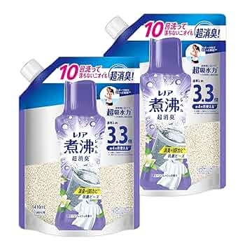 レノア煮沸レベル 消臭抗菌ビーズシャワーフレッシュ 詰替 超特大 1410ml Amazon.co.jp: Lenor レノア 煮沸レベル超消臭 抗菌ビーズ +洗濯